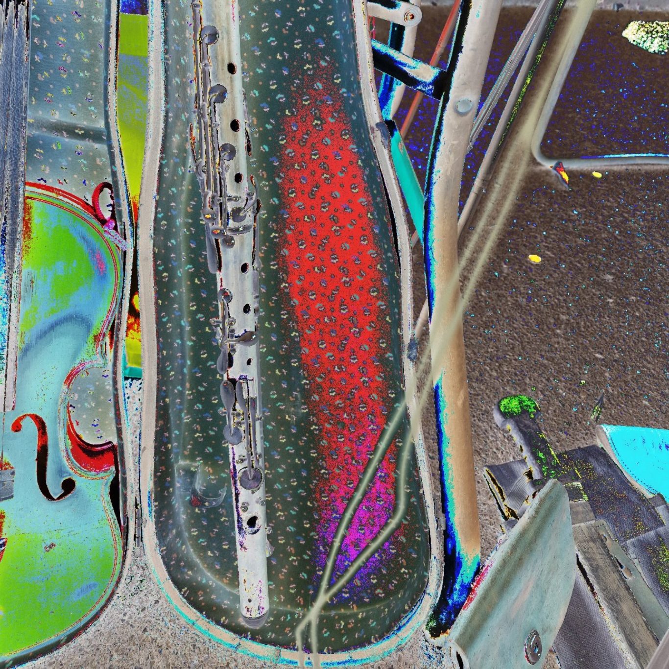 Führung ist Teamspiel – wie ein Ensemble Klarinette und Geigenausschnitt als Symbol für kreative Führung und Zusammenspiel